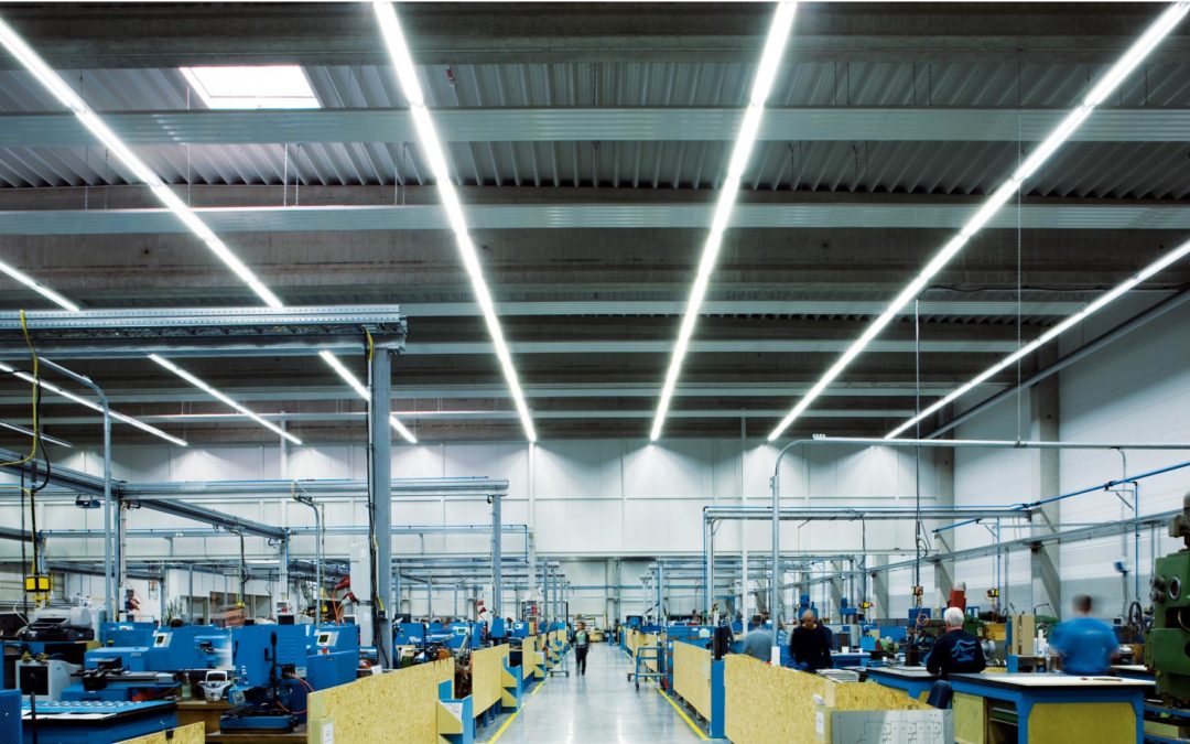Illuminazione a LED per industrie